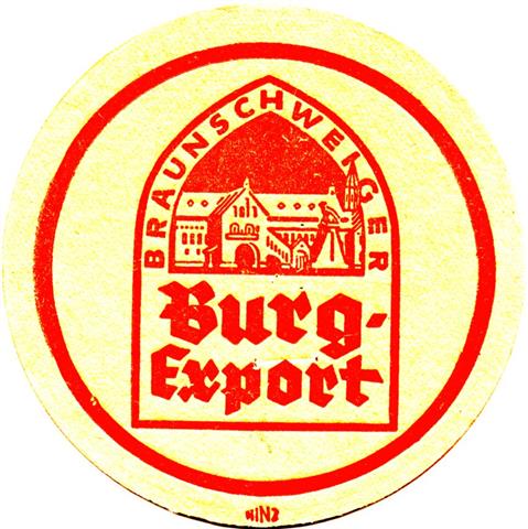 braunschweig bs-ni burg 1a (rund-burg export-rot)